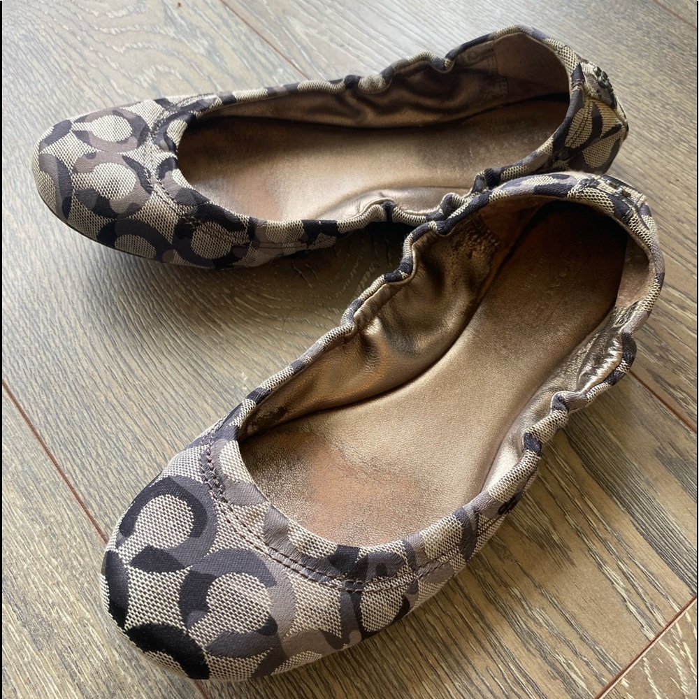 Coach Work Flats